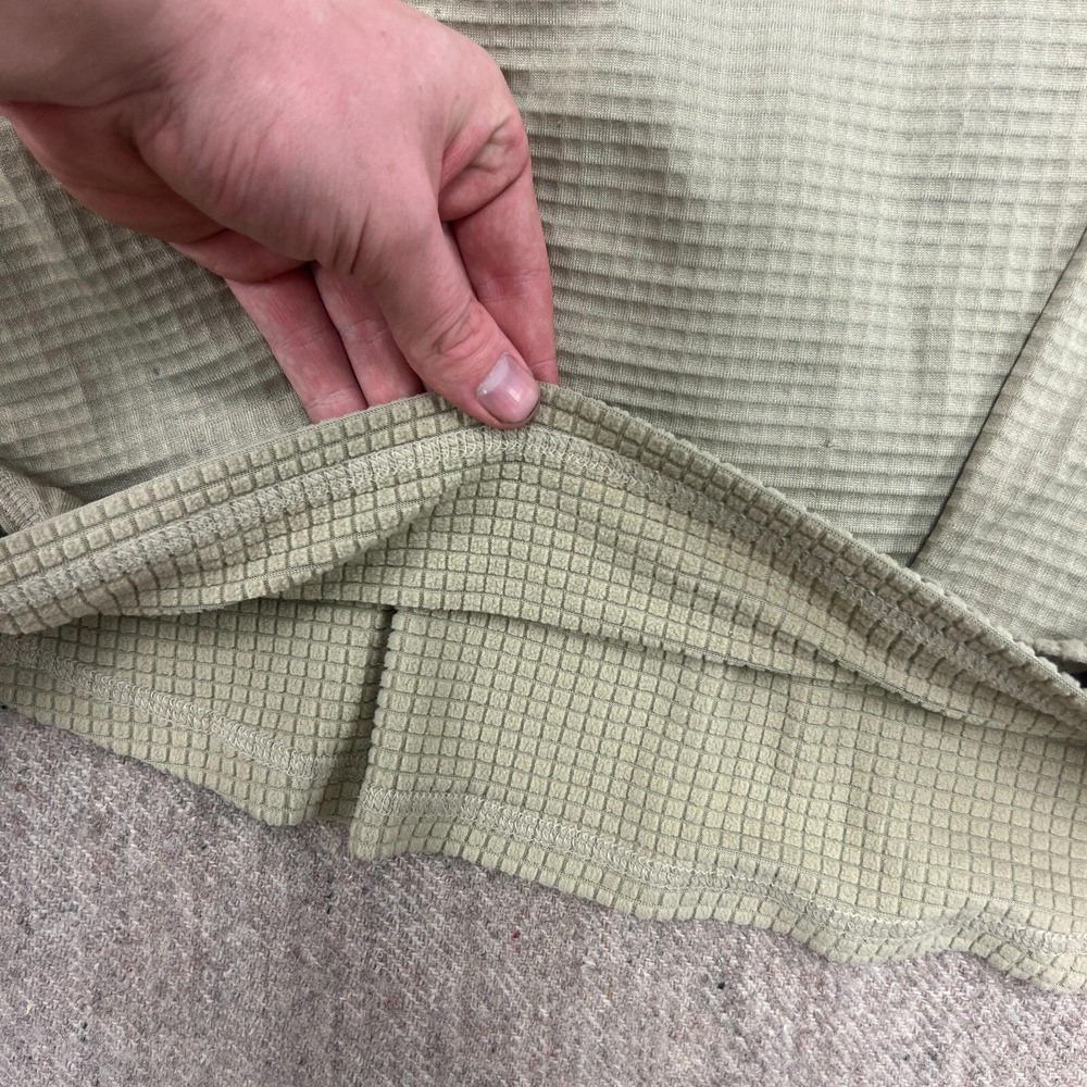 US Army Under Shirt Mens Medium Beige Gen III Cold Weather Waffle Mid Weight - Picture 5 of 9